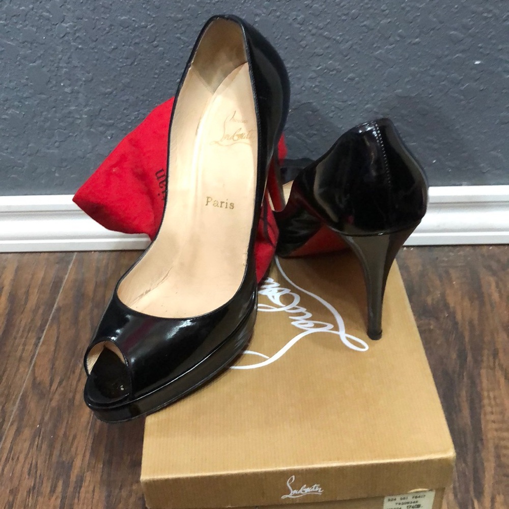 100% Christian Loubotins Yoyó Zepa